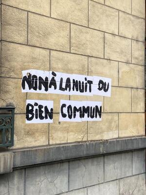 6 mai 2025 - Manifestation à Tours contre Sterin et les Nuits du Bien Commun